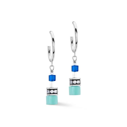 Серьги Coeur de Lion Turquoise, 4715/21-0600