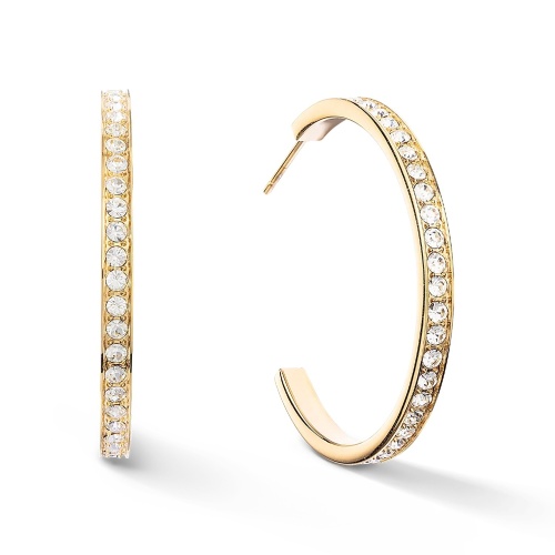 Пусеты Coeur de Lion Crystal-Gold, 0128/21-1816 фото 7