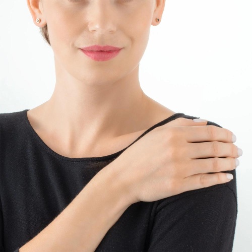 Пусеты Coeur de Lion Black-Gold, 0227/21-1316 фото 2