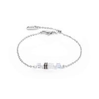 Браслет Coeur de Lion White-Silver, 5076/30-1417