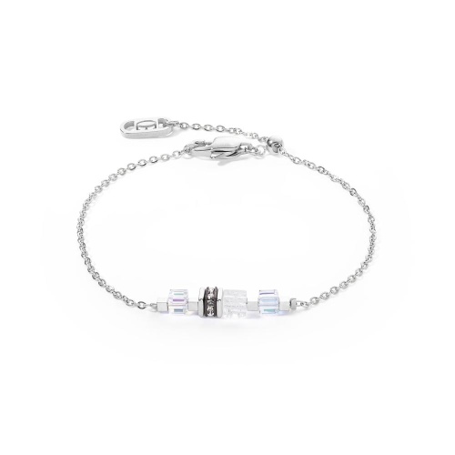 Браслет Coeur de Lion White-Silver, 5076/30-1417