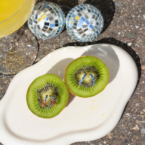 Серьги Coeur de Lion Multicolour Rainbow-Gold, 0146/23-1535 фото 2