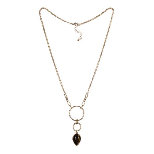 Колье Fiore Luna TIGER EYE, LN3171-6 BR/G