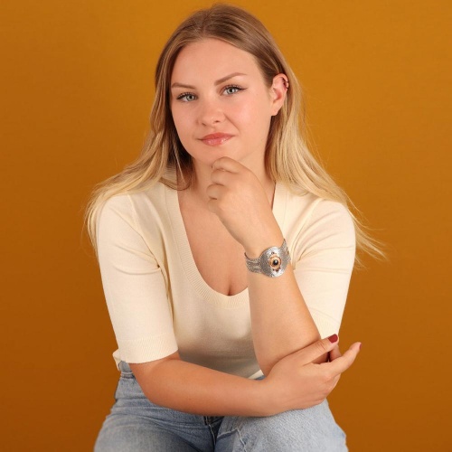 Браслет TARATATA, Citadelle, со смолой,стеклянными бусинами,стразами, TT-W23-04308-108 коричневый фото 6