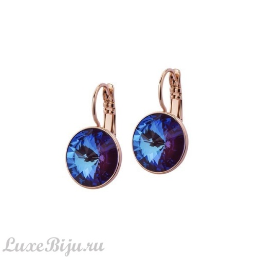 Серьги Fiore Luna Burgandy Delite A1903.11 V/RG