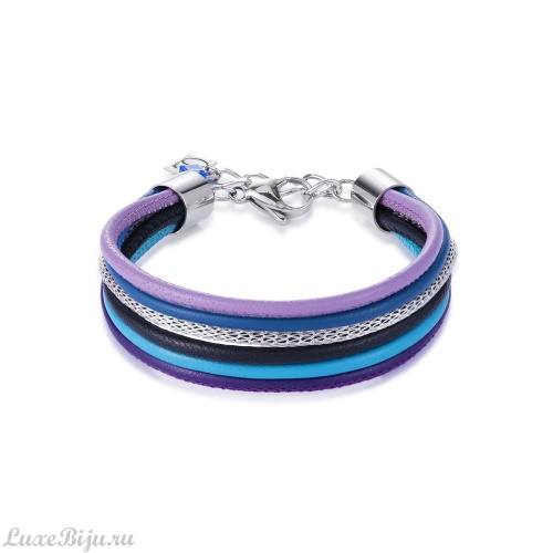 Браслет Coeur de Lion Blue-Purple 0120/30-0708