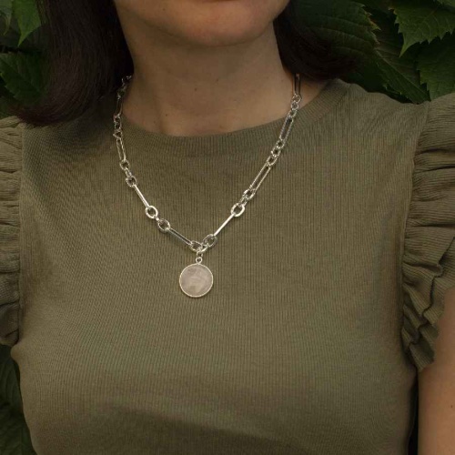 Колье Fiore Luna ROSE QUARTZ, LN5149 R/S фото 2