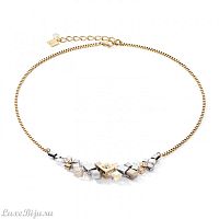 Колье Coeur de Lion Golg-Silver 5037/10-1617