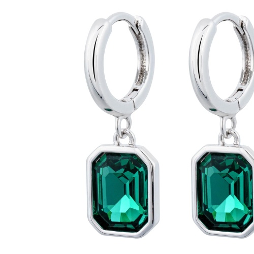 Серьги Fiore Luna EMERALD, ACE29031-04 фото 3