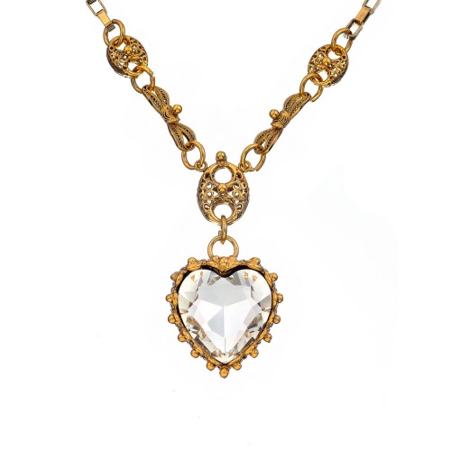 Колье Celeste G, с кристаллом Swarovski в форме сердца, CS26.1-1098 хрустальный фото 2