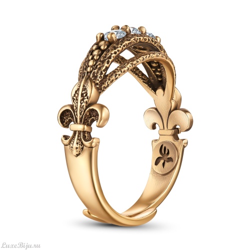 Кольцо Fiore di Firenze AN6377 CRYSTAL фото 3