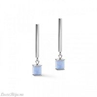 Серьги Coeur de Lion Blue-Beige 5059/21-0710
