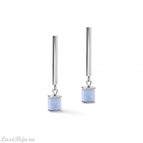 Серьги Coeur de Lion Blue-Beige 5059/21-0710