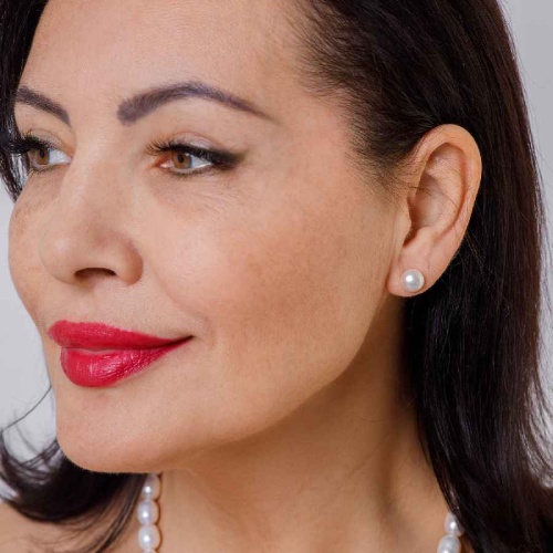 Пусеты Fiore Luna Pearl Point, AL1004 S фото 2