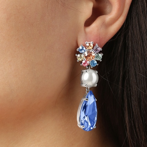 Серьги Dyrberg Kern MISIA SS LIGHT BLUE_PASTEL, 460514 фото 2