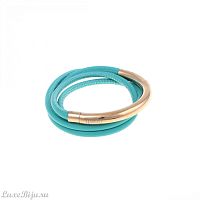 Браслет Qudo Doppio small turchese G 131194 G/G