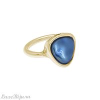 Кольцо Ciclon, со вставкой,, CN-ORO516 16, синий