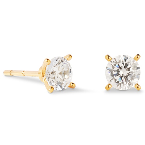 Серьги Coeur de Lion Crystal-Gold, 0207/21-1816 фото 2