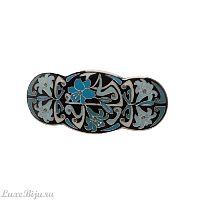 Заколка для волос Clara Bijoux лилия G77442 BL/BW