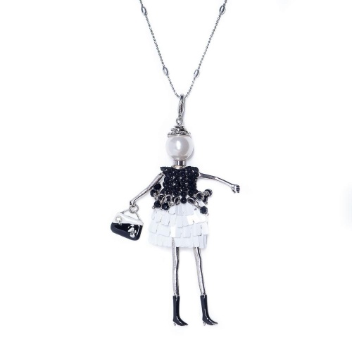 Подвеска Miamelie, кукла Клэр, MiA-2604-CL0691 серебристый