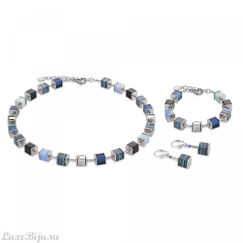 Серьги Coeur de Lion Blue 4747/20-0700 фото 2