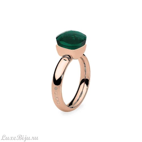 Кольцо Qudo Firenze emerald 16.5 мм, 610458 G/RG