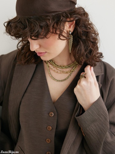 Серьги Fiore di Firenze OR6350 CRYSTAL фото 3