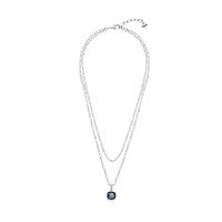 Колье VIDDA, Magna, двойное, с кристаллом Swarovski, VD25.2-02282 синий