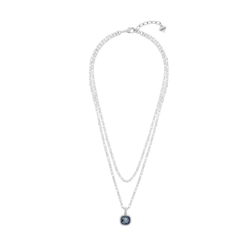 Колье VIDDA, Magna, двойное, с кристаллом Swarovski, VD25.2-02282 синий