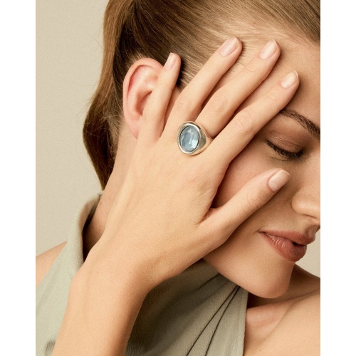 Кольцо VIDDA, Cibeles, с кристаллом Swarovski, VD26.1-01970 голубой, 19 фото 3