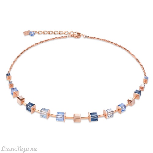 Колье Coeur de Lion Blue 4996/10-0700