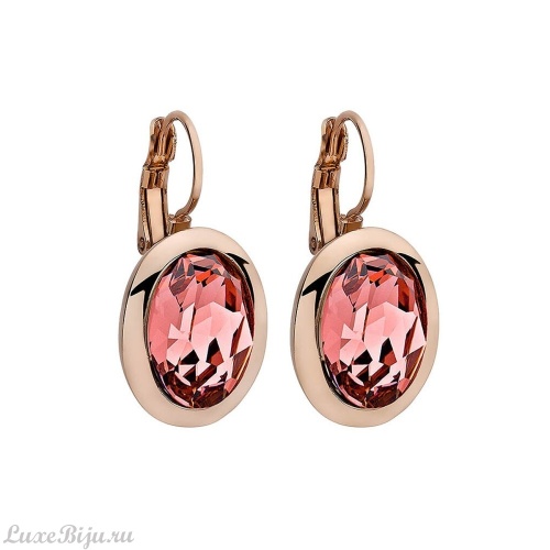 Серьги Qudo Tivola Rose Peach, *303086 R/RG