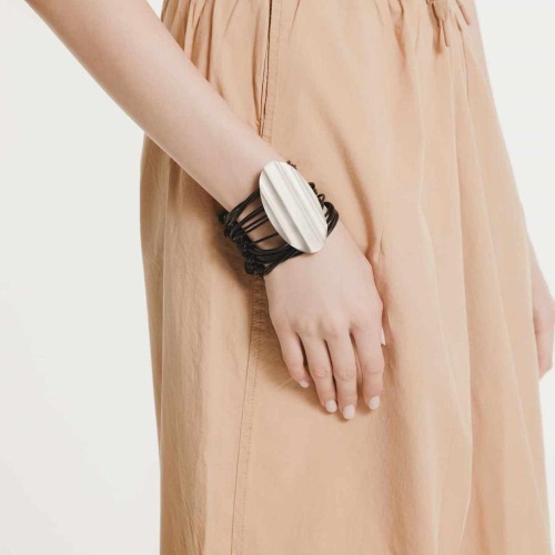 Браслет Katerina Vassou, Gable, в стиле авангард, KV24.2-401297S серебристый фото 3