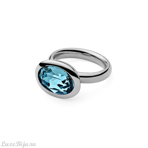 Кольцо Qudo Tivola Aquamarine 17.2 мм 631252/17.2 BL/S