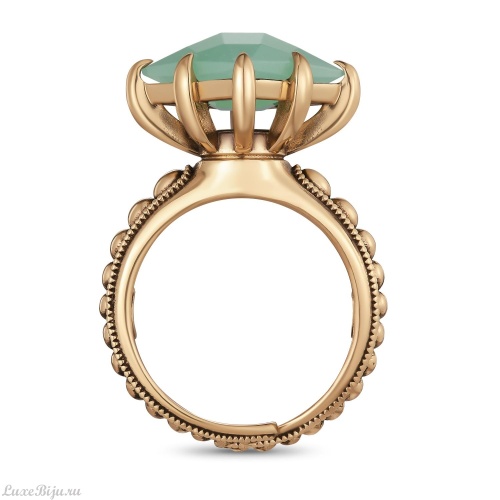 Кольцо Fiore di Firenze AN0588 CRISOPRASIO фото 3