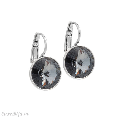 Серьги Fiore Luna Silver night A1903.3 BW/S