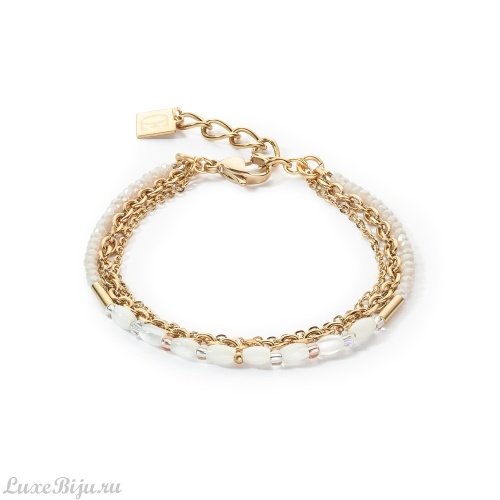 Браслет Coeur de Lion White-Gold, 6005/30-1416