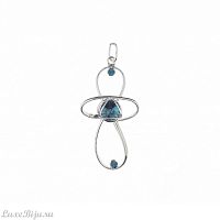 Кулон Malu с цепочкой, Croce M M326/21 BL