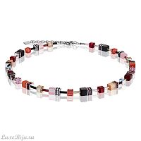 Колье Coeur de Lion Red-Rose-beige 2838/10-0326