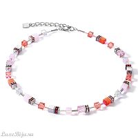 Колье Coeur de Lion Joyful Colours Pink, 3339/10-0319