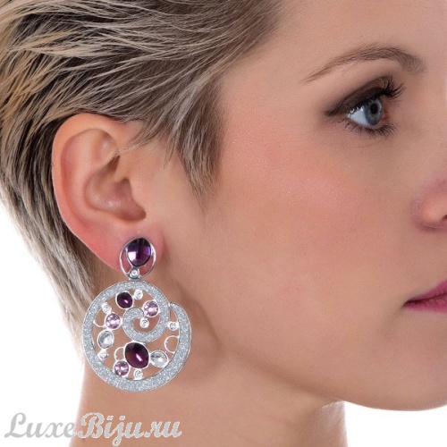 Серьги Boccadamo XOR134 BW/S/V фото 2