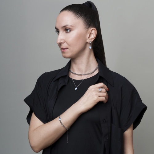 Серьги Fiore Luna Sky Ignite, A2401SW-E01.M21 BL/S фото 4