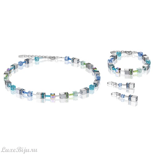 Браслет Coeur de Lion Blue Green 4015/30-0705 фото 2