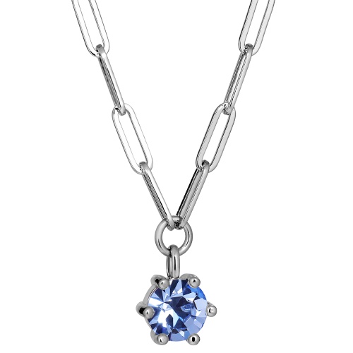 Колье Dyrberg Kern  TESSA SS LIGHT BLUE, 480131 фото 4