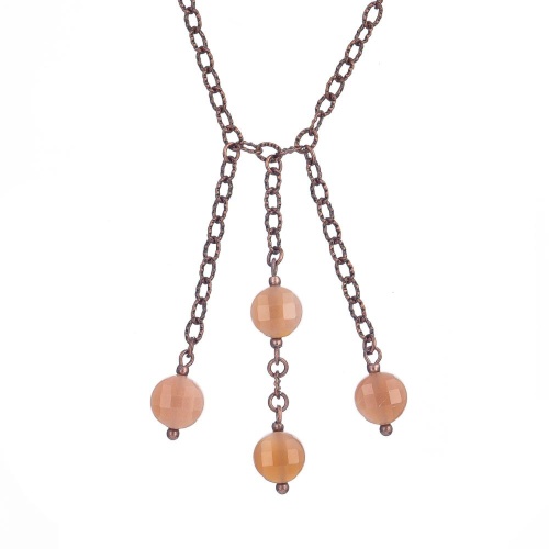 Колье Lanzerotti, Caramello, с лунным камнем, LZ-24.11-481 коричневый фото 2