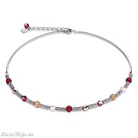 Колье Coeur de Lion Dark red 4867/10-0321