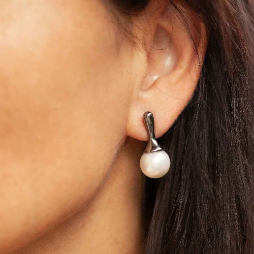 Серьги Possebon White Pearl, A0657.1 BW фото 2