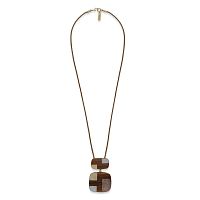 Колье Nature Bijoux, Kamakura, с бамбуком и перламутром, NB26.2-15-43990 коричневый