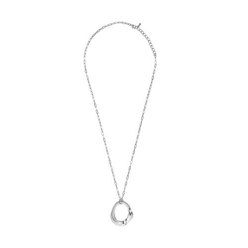 Колье Moon Paris, Ringo, с подвеской в форме кольца, MR-26.01-048 серебристый
