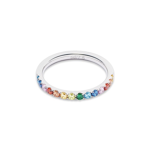 Кольцо Coeur de Lion Multicolour Silver, 0146/40-1517 54 фото 8